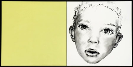 Facade series painting 10 by Layne Kleinart