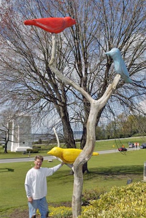 Sculpture by Jack Kleinart